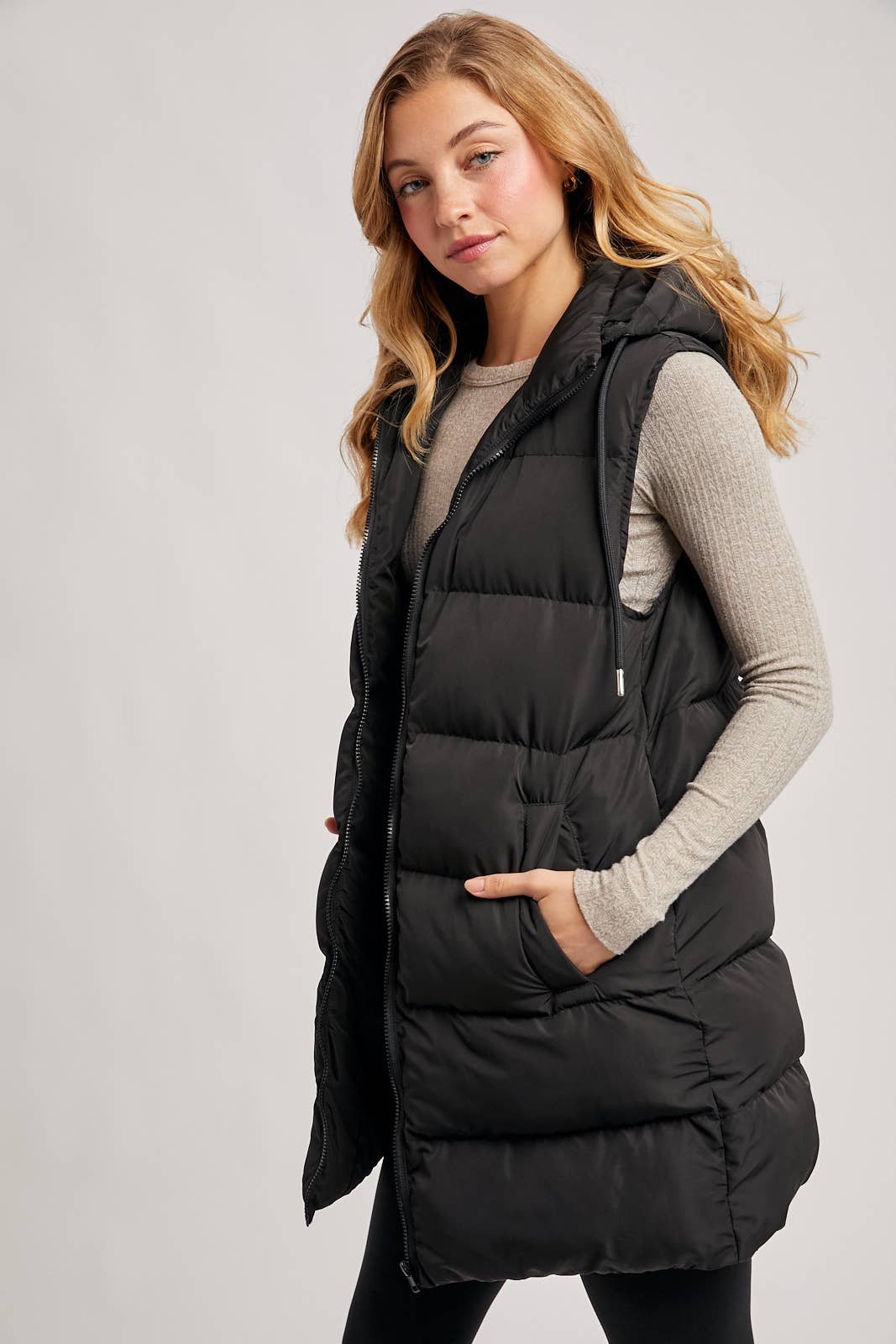 Hooded Puffer Vest