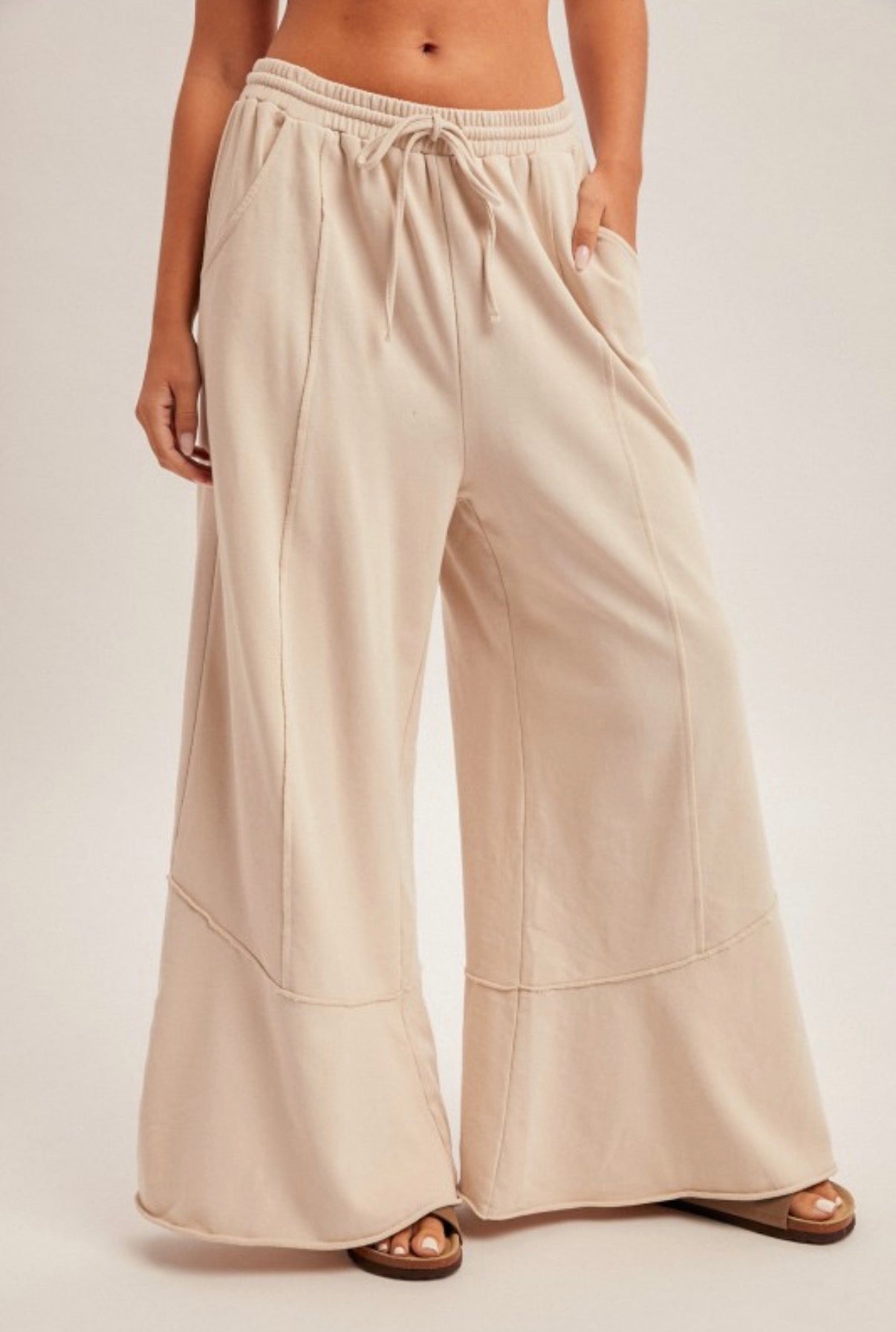Ruffle Bottom Pants