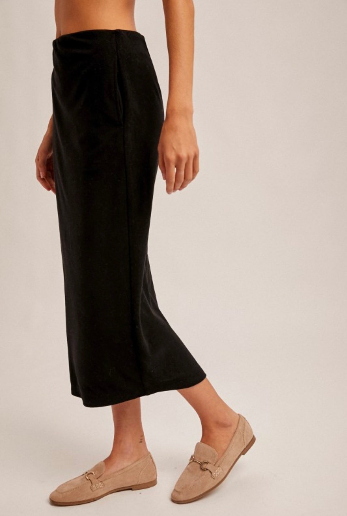 Brush Midi Skirt