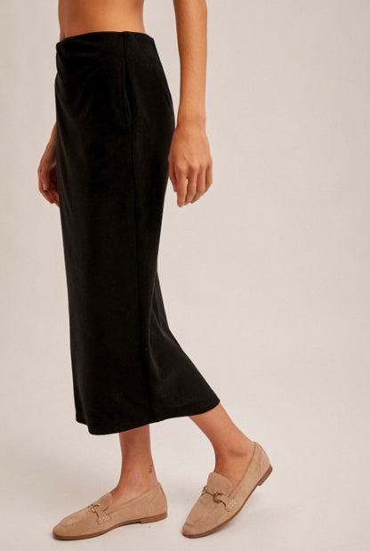 Brush Midi Skirt
