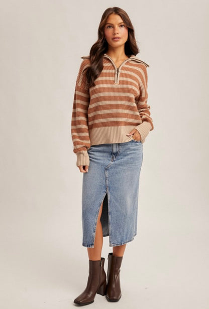 Half Zip Sweater
