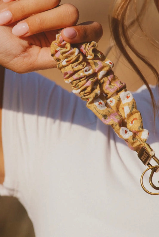Autumnal Mustard Keychain