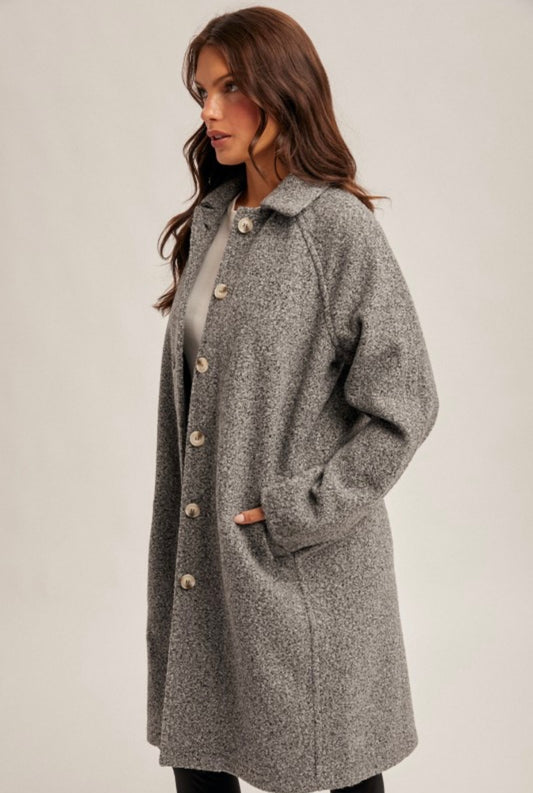 Button Down Coat