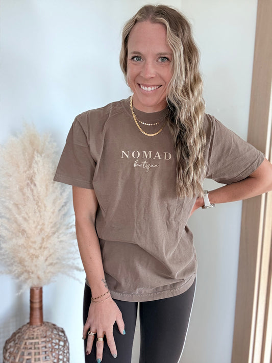 Nomad Embroidered Tee