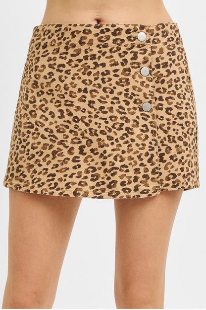 Button Down Skort