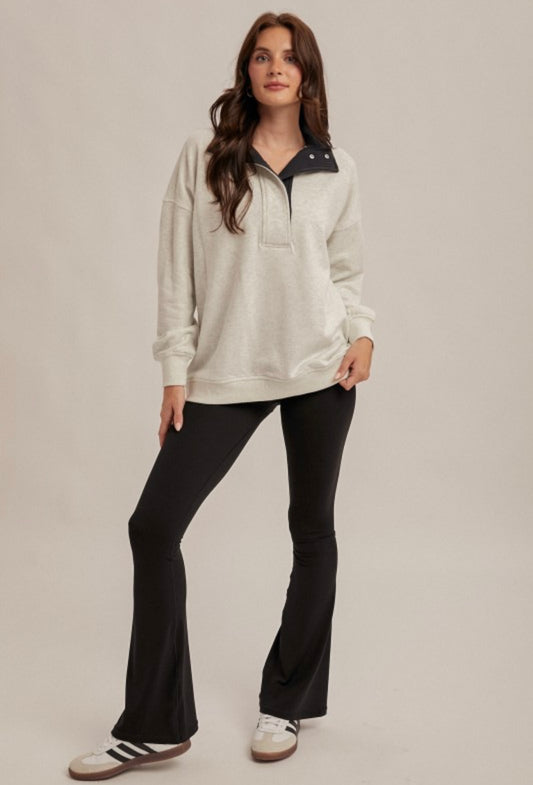 Thermal Sweatshirt Gray