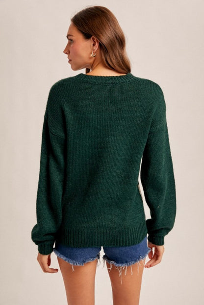 Crochet Checker Sweater