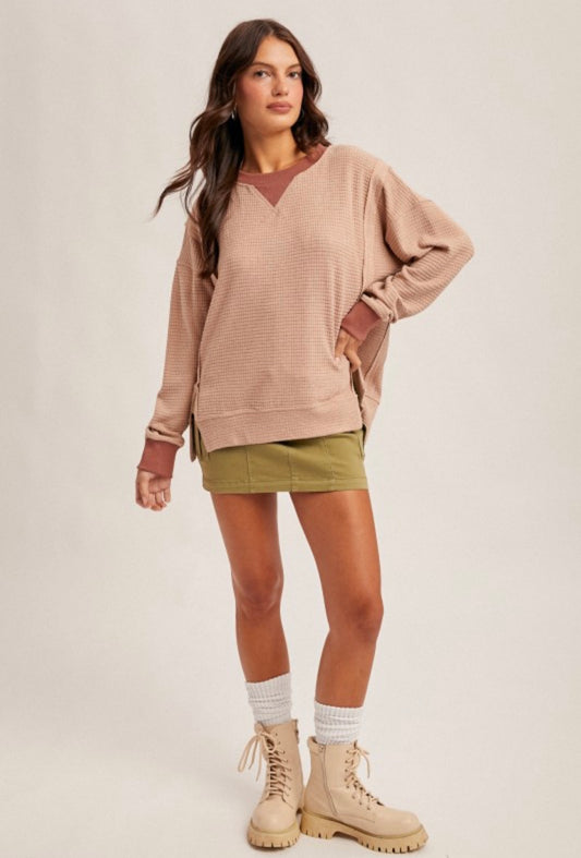 Thermal Crew Neck Rust