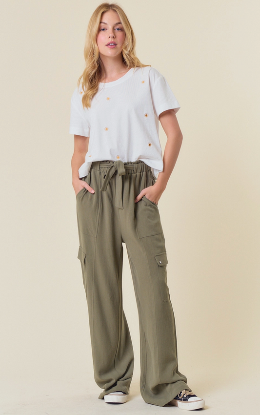 Olive Cargo Pants