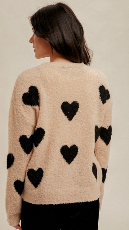 Hearts Sweater