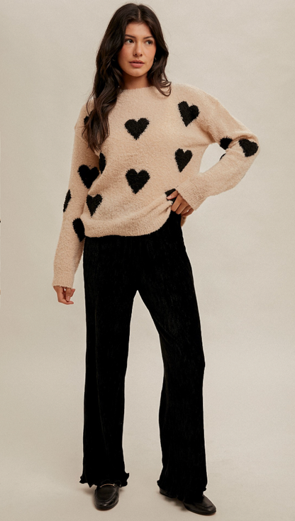Hearts Sweater