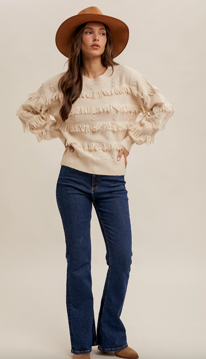 Fringe Sweater