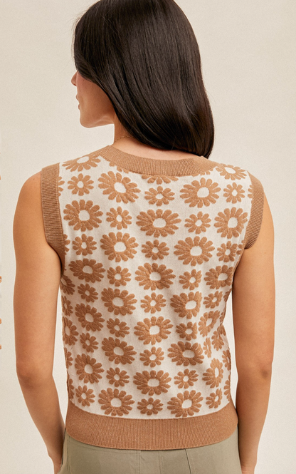 Floral Knit Tank