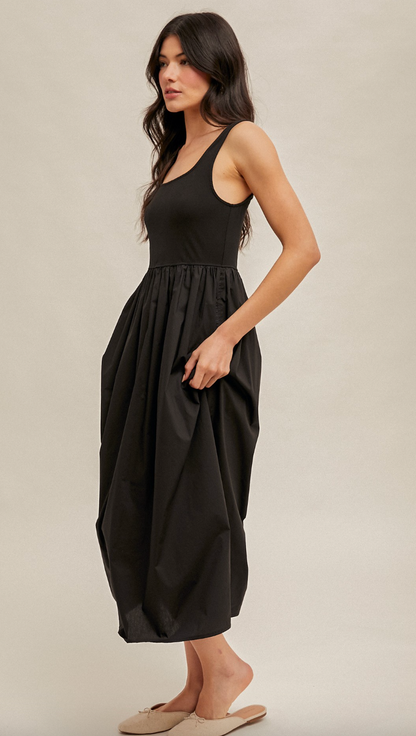 Scoop Midi Dress