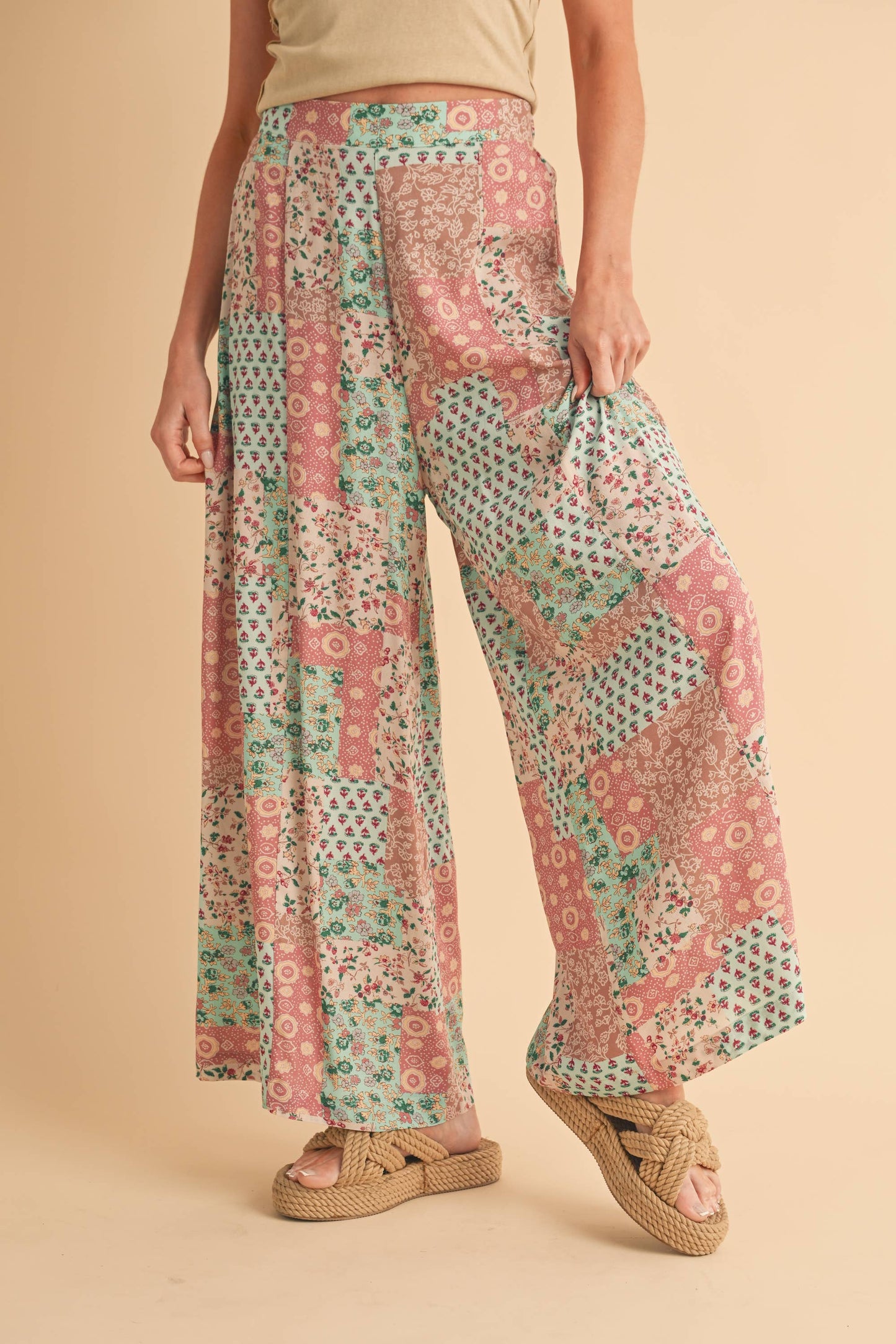 Coline Printed Pants