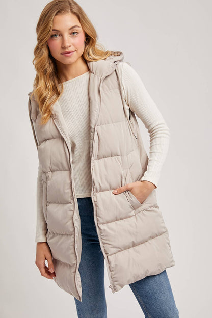 Hooded Puffer Vest