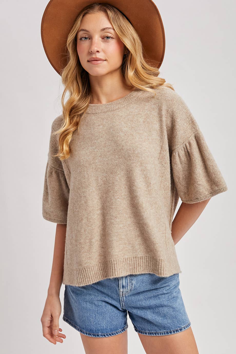 Boxy Sweater Top