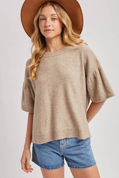 Boxy Sweater Top