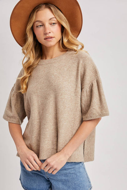Boxy Sweater Top