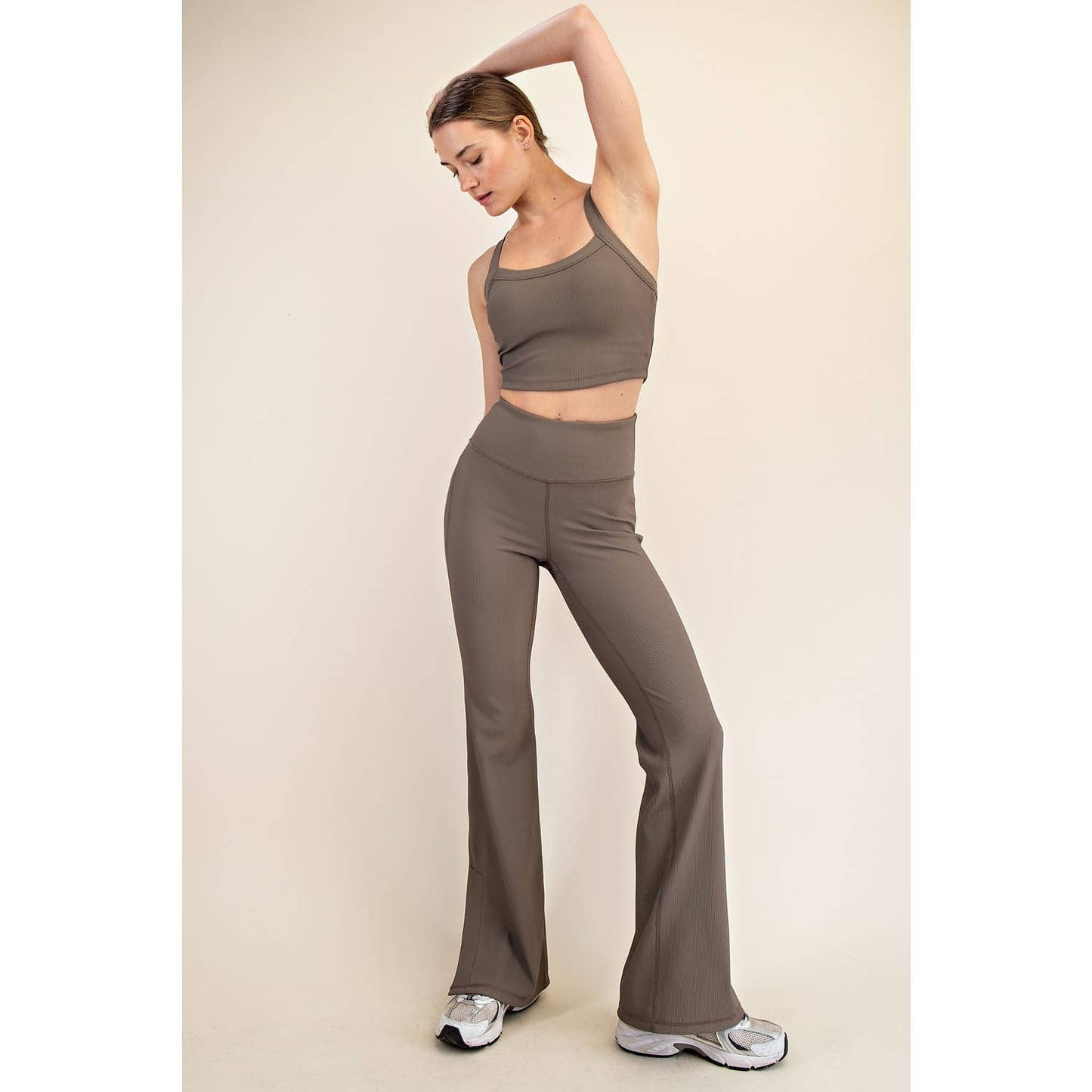 Rib Flare Leggings