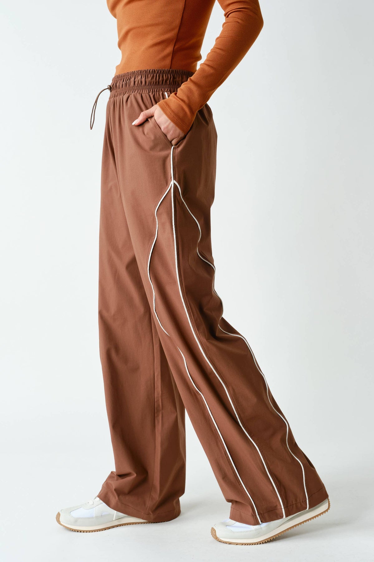 Curved Classic Track Pants
