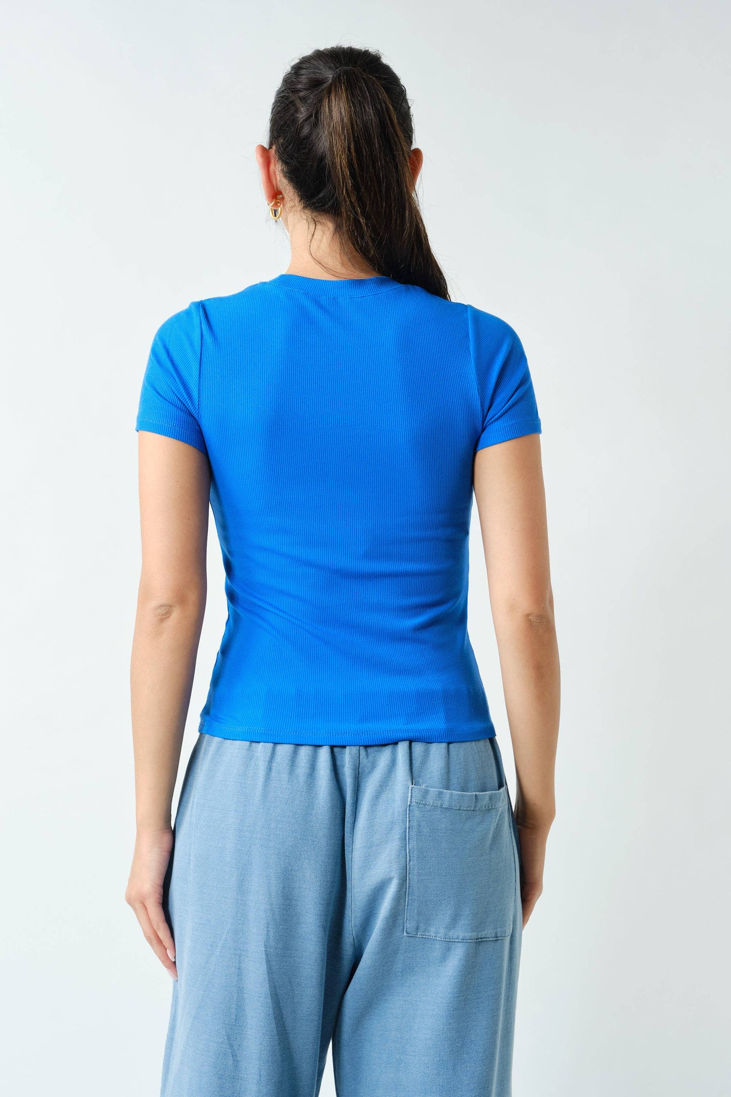 Ribbed Athleisure Top