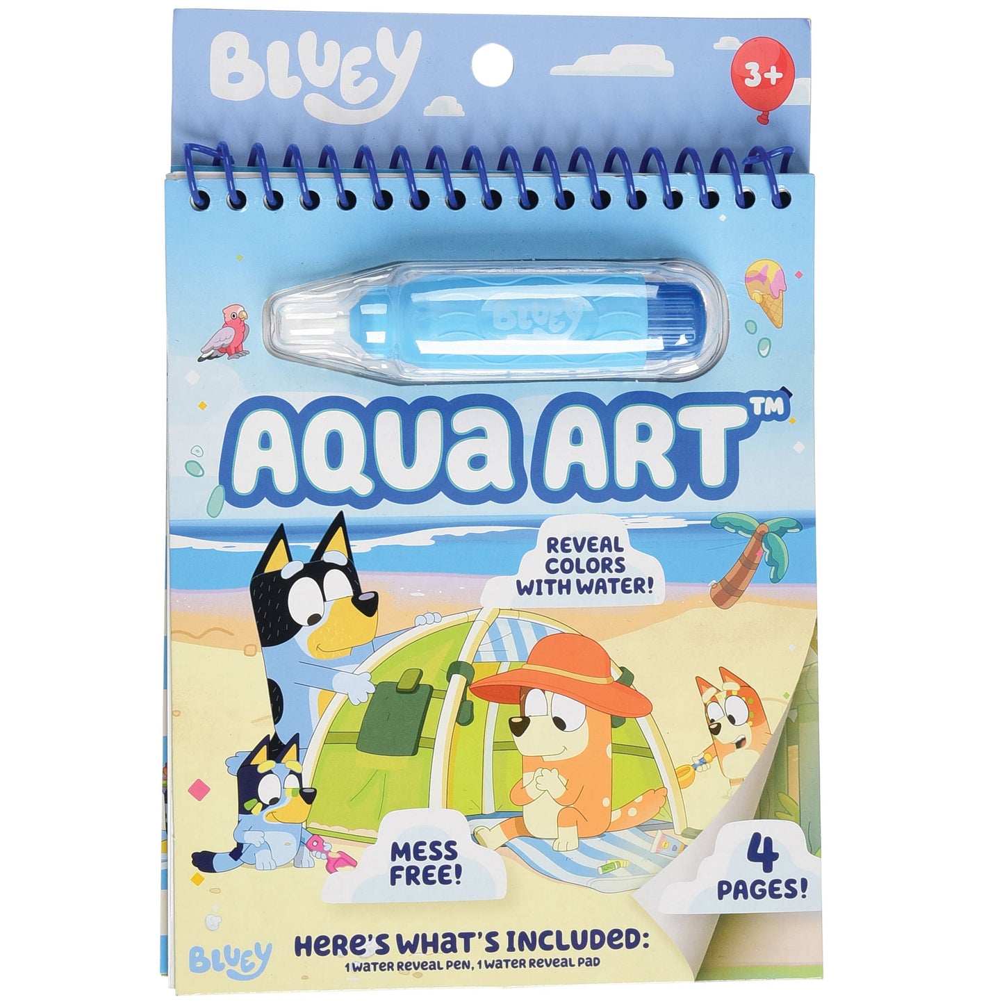 Bluey Aqua Art Pad