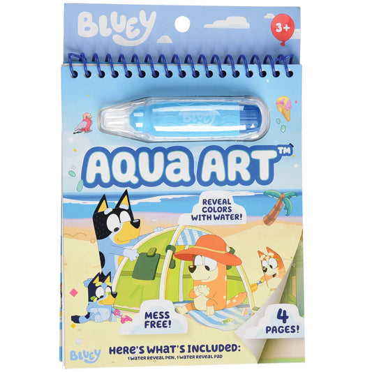 Bluey Aqua Art Pad
