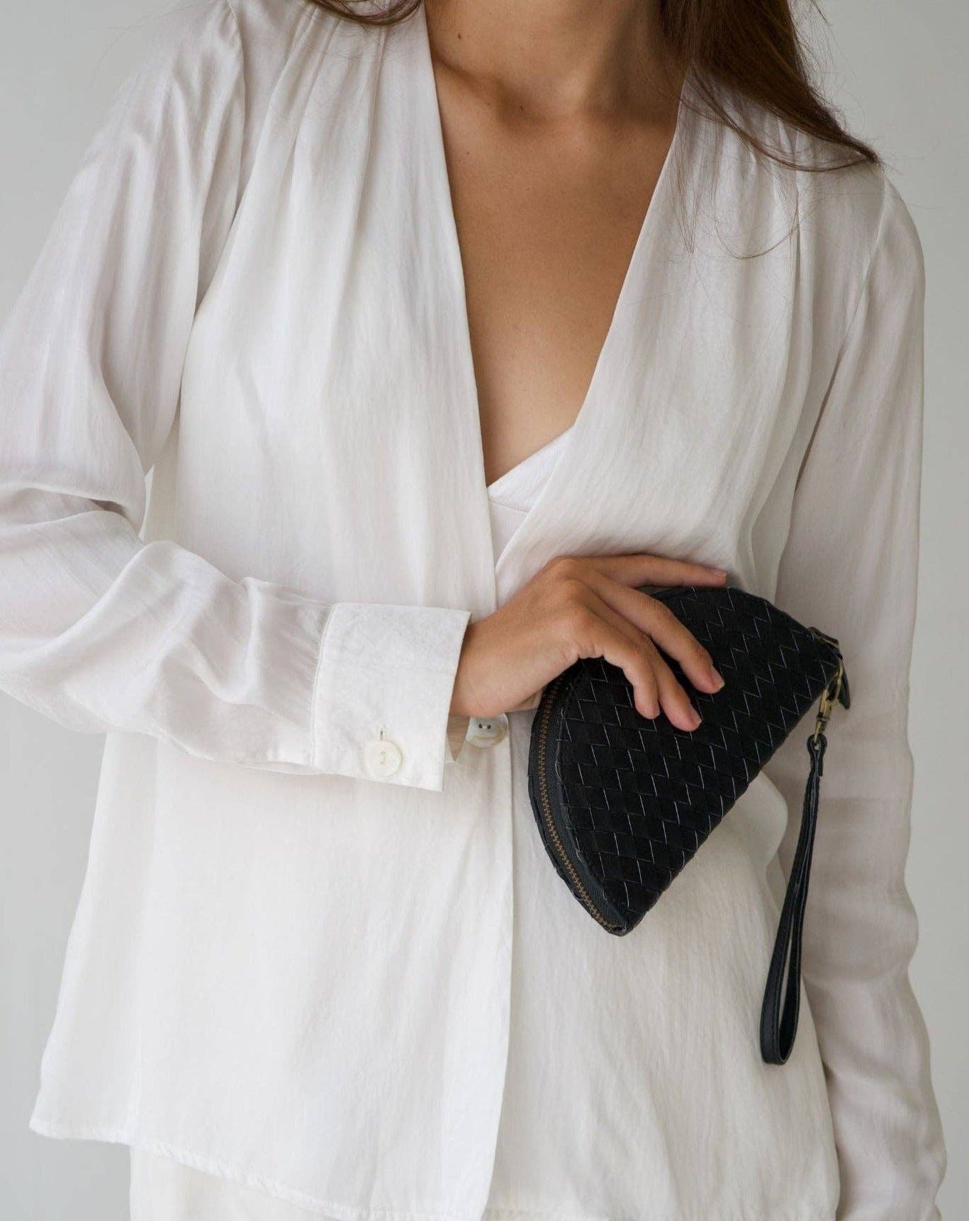 Wedge Woven Wallet