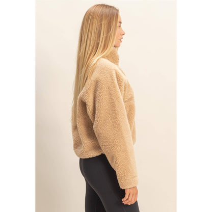 Half Snap Sherpa
