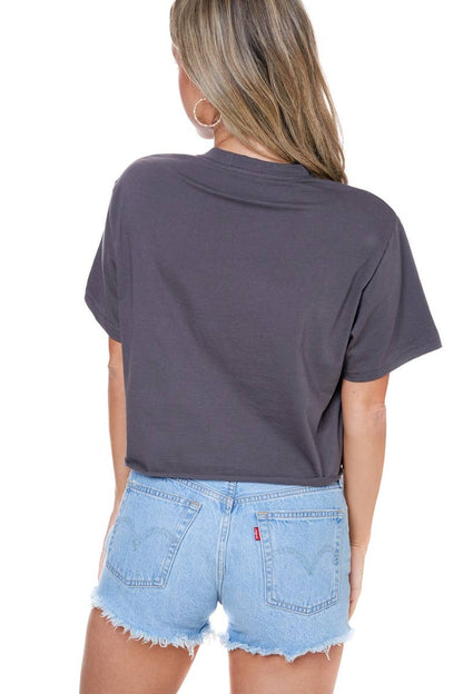 Relaxed Crop Tee