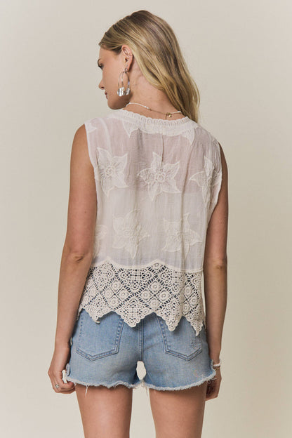 Boho Vest Top