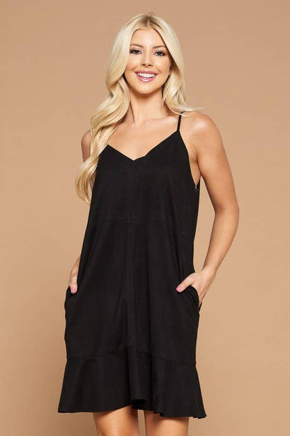 Suede Dress