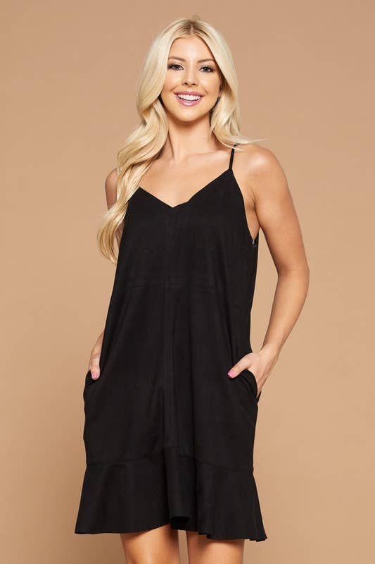 Suede Dress