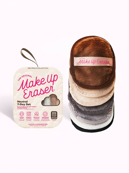 Warm Neutral 7-Day MakeUp Eraser Set