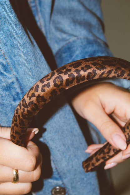 Cheetah Patterned Headband