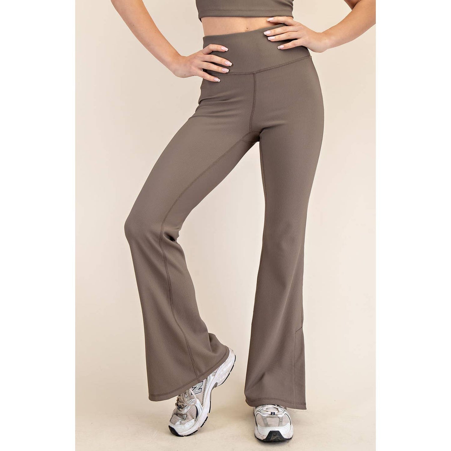 Rib Flare Leggings