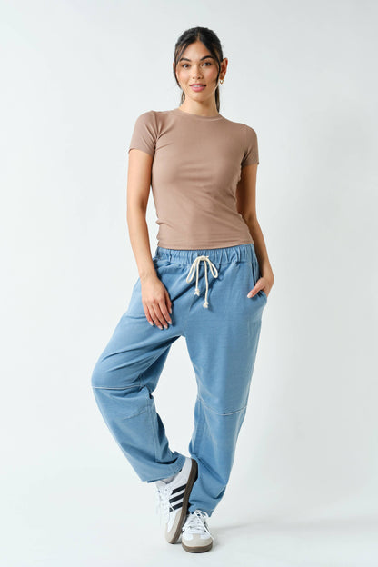 Ribbed Athleisure Top