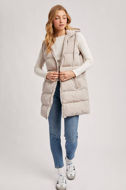 Hooded Puffer Vest
