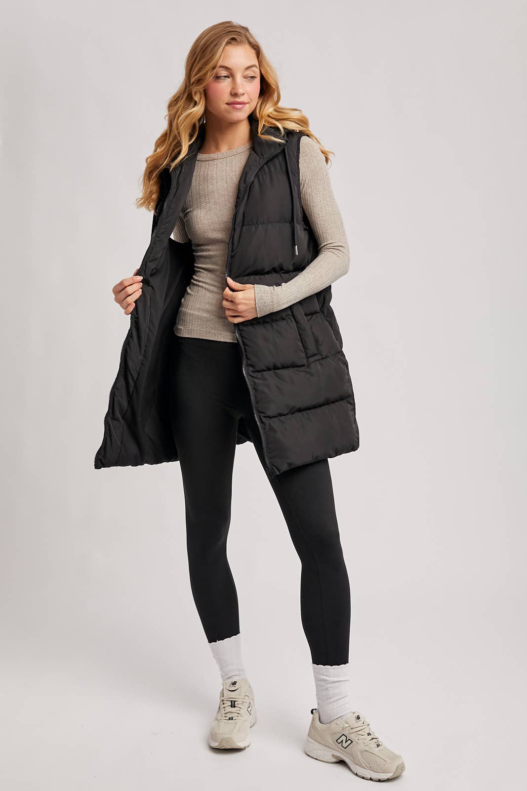 Hooded Puffer Vest
