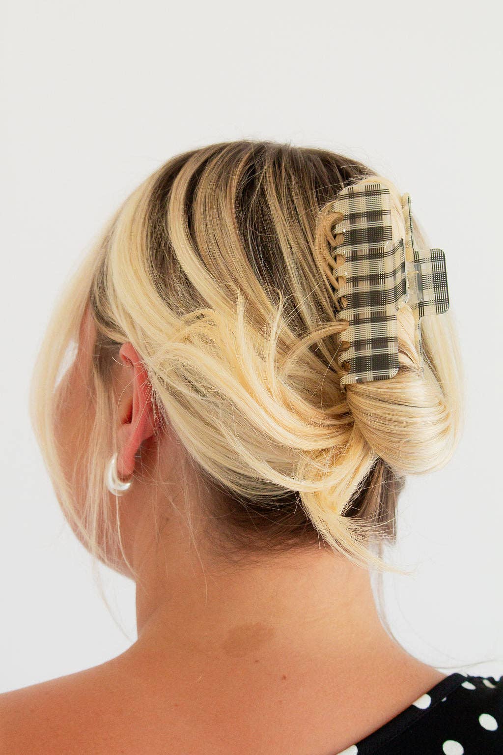 The Gingham Edit Claw Clip