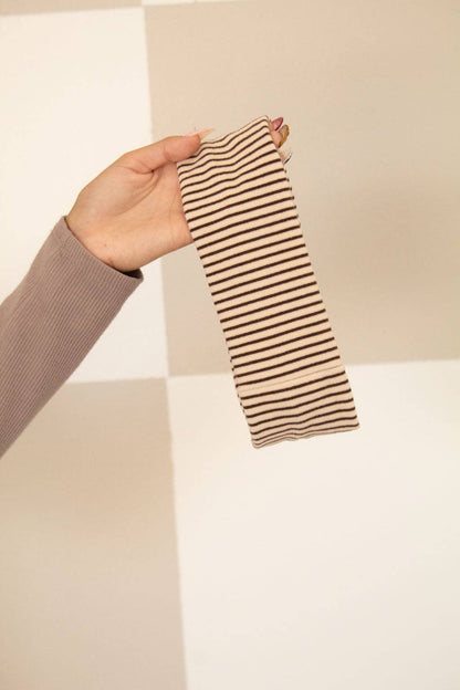 Soft Striped Stretchy Headband