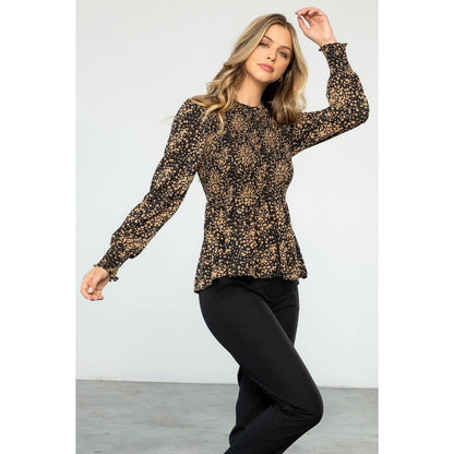 Flower Print Blouse