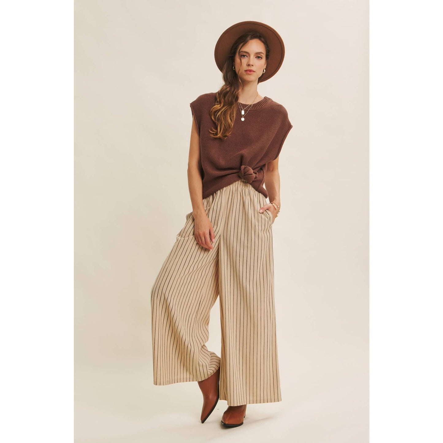 Wide Leg Corduroy Pants