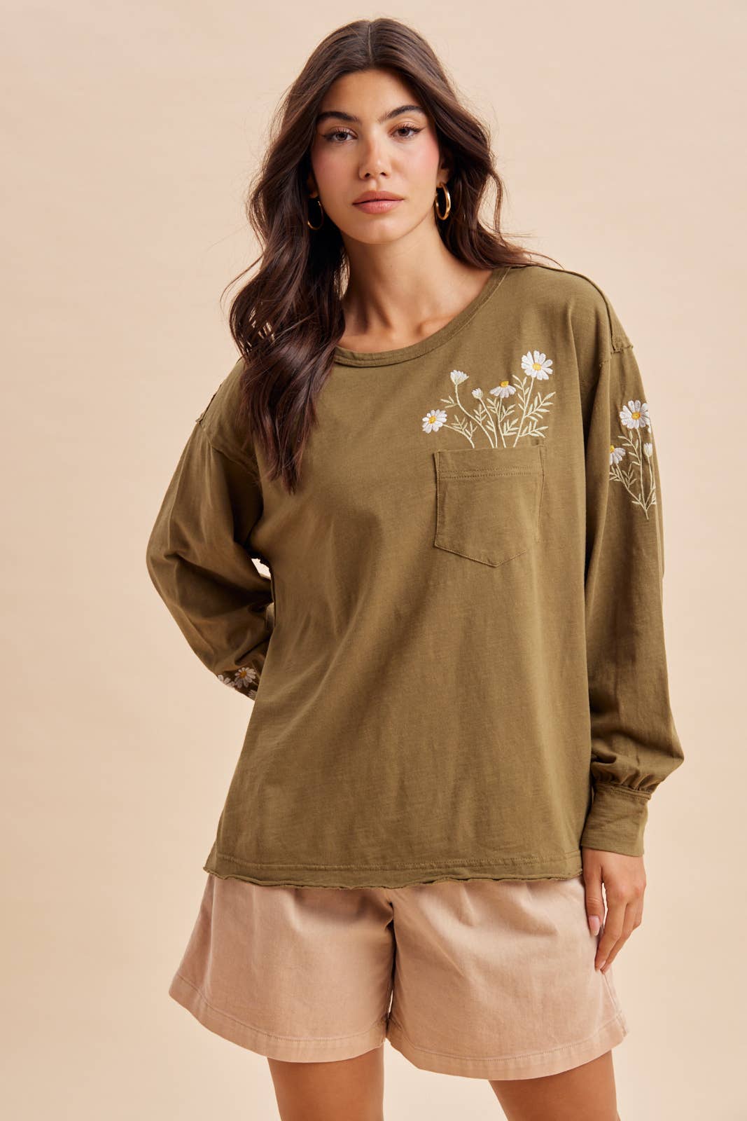 Embroidered Long Sleeve