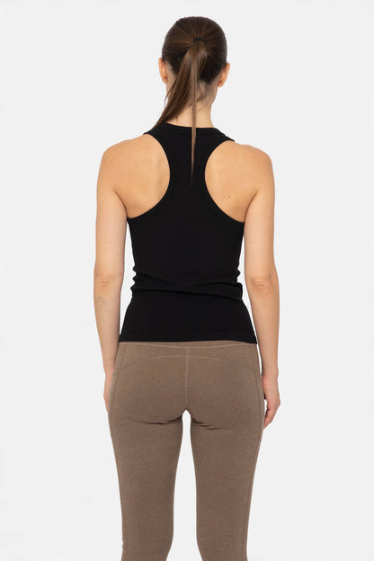 Ribbed Racerback