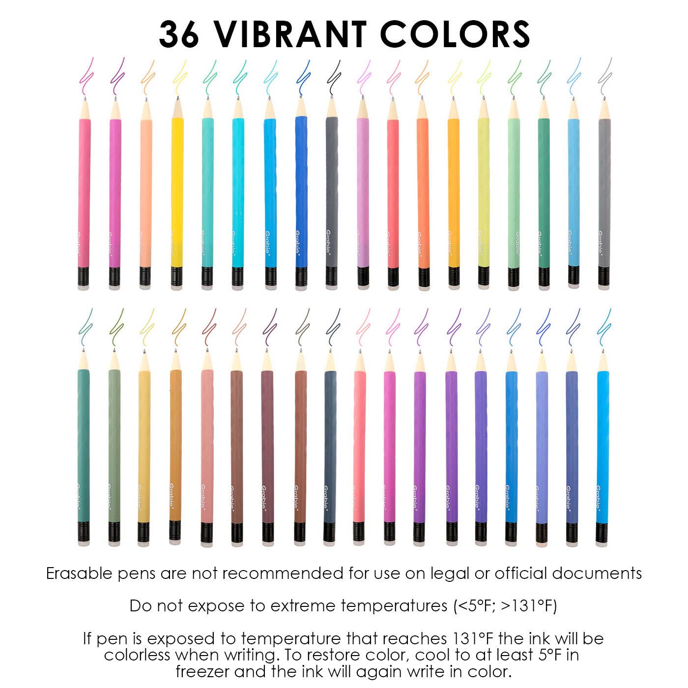 Grabie Erasable Pens