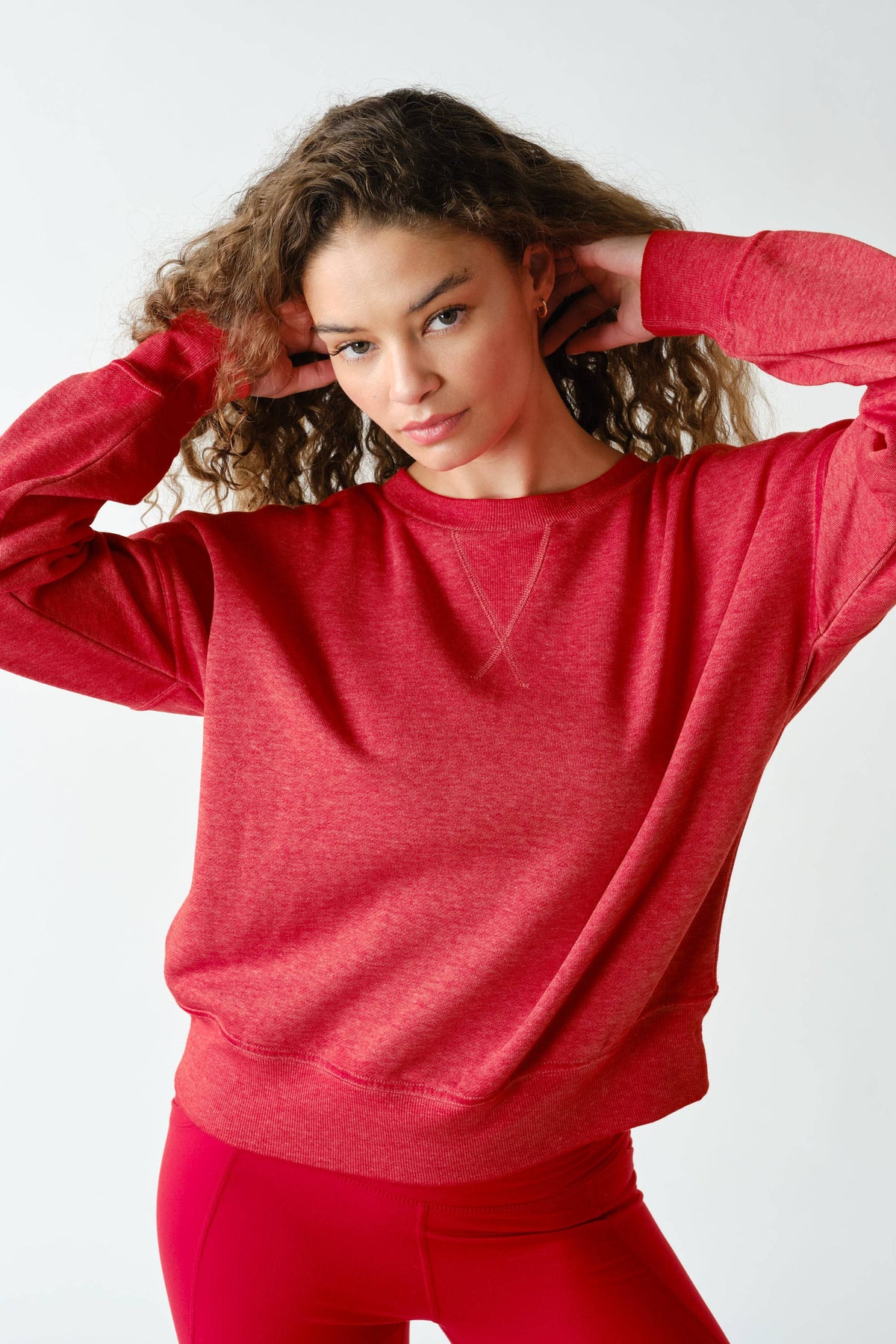 Burned Out Crewneck Sweater