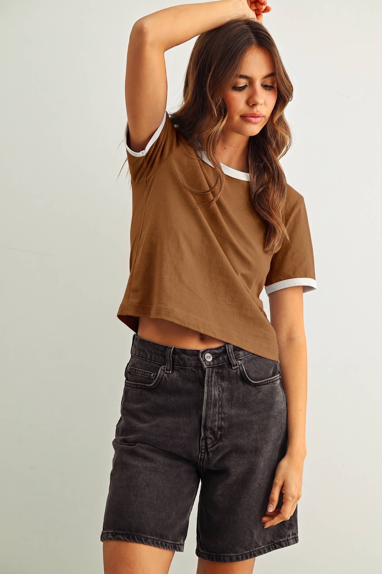 Short Sleeve Ringer Tee