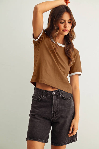 Short Sleeve Ringer Tee